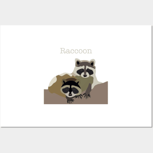 Raccoon Posters and Art